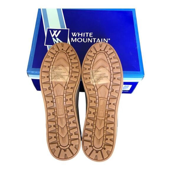 White Mountain Tamarin Puffer Ankle Zip Cozy Bootie Faux Fur Lined Size 7.5 NWB - Picture 10 of 13